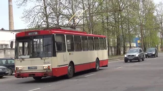 TROLLEYBUSES IN VILNIUS MAY 2017/ Vilniaus troleibusai VVT