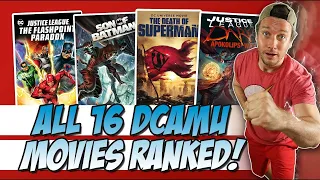 Every DC Animated Movie Universe Film Ranked!  (2013 to 2020)