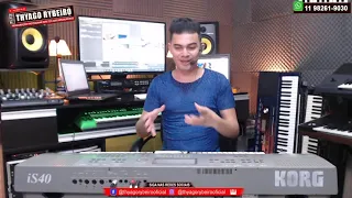 KORG is40  - Super Momento retrô By Thyago Rybeiro