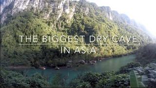 BIGGEST DRY CAVE IN ASIA!! VIETNAM TRAVEL VLOG