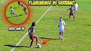 JOGO Fluminense vs Serrano - metropolitano Sub 14