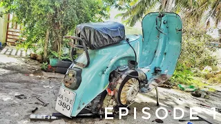 Bajaj super scooter restoration