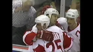 96/97 RS: SJ @ Det Highlights - 2/12/97 (Shanahan Hat Trick)