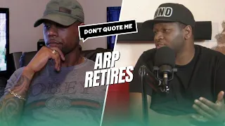Reacting to ARP's Retirement From Battle Rap | Don't Quote Me