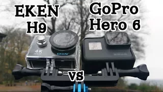 EKEN H9r vs GoPro 6 Black Comparison: Which One is Better ? (Round 2)