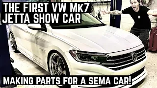 My VW Jetta Mk7 SEMA Concept - the parts and build info + Bonus BFI shop tour!