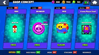 UPDATE GIFTS IN BRAWL STARS!🥳🎁(concept)