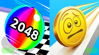 Ball Run 2048 Vs Coin Rush Android iOS Mobile Gameplay Walkthrough 760322