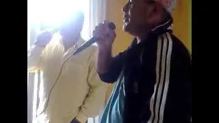 Os cantores Valde e Rudinei