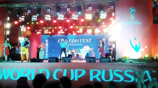 The Hatters - Everyday I'm Drinking. FifaFanFest, Саранск, 15 июля 2018