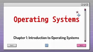 Chapter 1: Introduction to Operating Systems. Part1