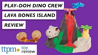 Play-Doh Slime Dino Crew Lava Bones Island from Hasbro | Toy Review | Create a Play-Doh Volcano