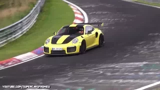 2018 Porsche GT2 RS going FAST on the Nurburgring,Nordschleife!!