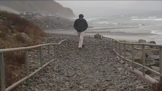 Powerful storms transform San Diego County beaches