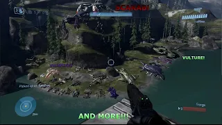 Driving HALO WARS VEHICLES in HALO 3! | "The Covenant - Forge Mod (Halo MCC)