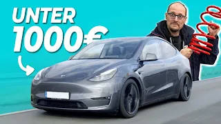 Viel Fahrwerk für wenig Geld!⚡️So entsteht ein V-Maxx Gewindefahrwerk für den Tesla