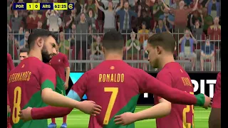 efootball 2024 MOBILE GAMEPLAY - Portugal vs Argentina |4k