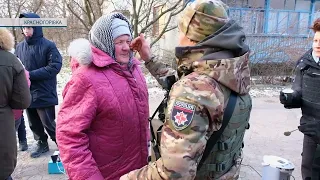 «Білий янгол» поспішає на допомогу жителям Красногорівки