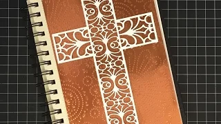 heART 2016 Scripture Art Journal Week 31 {John 14: 1- 4} Fernli Guest Design Product Showcase