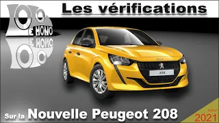 Nouvelle Peugeot 208 (2020): vérifications et sécurité routière