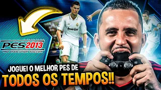 JOGUEI O MELHOR PES DA HISTÓRIA😍!! PES 2013 O MELHOR PES DE TODOS OS TEMPOS!! PES 2013 EM 2021