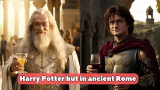 Harry Potter but in ancient Rome 🌟🧙‍♂️(generate AI)