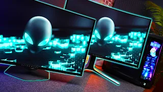 YES, These Alienware OLED Monitors are INSANE