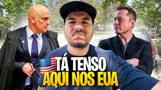 COMO ESTÁ SENDO VISTO A BRIGA DE ELON MUSK E ALEX4NDRE DE MOR4ES NOS EUA