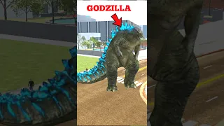 GODZILLA VS KING KONG😱🔥IN INDIAN BIKES DRIVING 3D GAME #indianbikesdriving3d #shorts