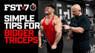 GET BIG ARMS | FST-7 Tips for Triceps Extensions