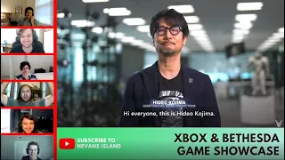 KOJIMA XBOX PARTNERSHIP REACTION - XBOX & BETHESDA GAME SHOWCASE 2022