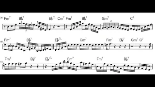 Strictly Confidential - Bud Powell transcription