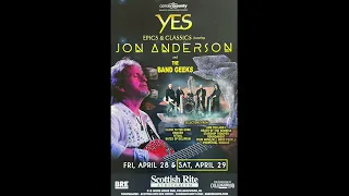 Jon Anderson w/ The Band Geeks | Collingswood NJ April 29, 2023 | FULL SHOW AUDIO w/ SONG MARKERS