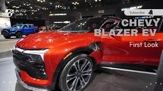 Chevy Blazer EV First Look - A sporty performance SUV for families that like to shred