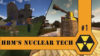 ☢ Обзор мода Hbm's Nuclear Tech | Часть 1 | Введение | Minecraft 1.7.10