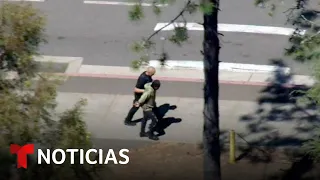 Dos detenidos tras disparos en una secundaria de California