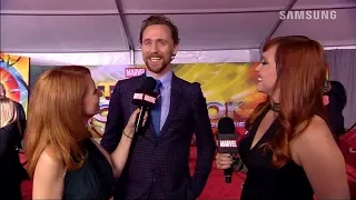 Tom Hiddleston - interview on the red carpet of Thor: Ragnarok Premiere in Los Angeles.