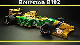 Benetton B192 / TAMIYA 1/20 Formula one / Scale Model / F1
