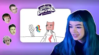 ИГРА GARTIC PHONE СО СКВАДОМ! feat. МАФАНЯ, ДЕРЗКО, КАША, БЕБРИНА, БРАМО!