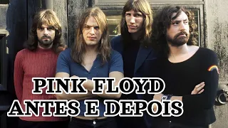 PINK FLOYD ANTES E DEPOIS YOUNG X OLD