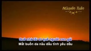 Quê nhà karaoke beat