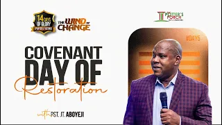 Covenant Day of Restoration | 14DG (DAY 5 Evening Session) Pastor Eyitayo Owolabi