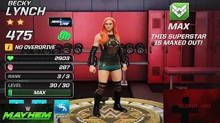 WWE Mayhem - Unlocking and Maxing Out 2 Star Becky Lynch