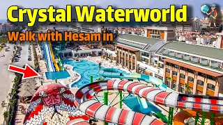 Crystal Waterworld Resort & SPA Uall Inclusive ANTALYA WALKING TOUR Travel Vlog : Crystal Waterworld