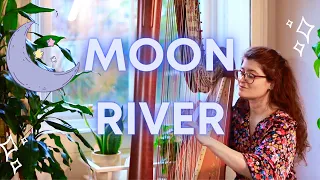 Moon River - Harp Cover - Henry Mancini - Breakfast at Tiffany's