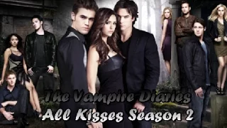 The Vampire Diaries All Kisses Of Season 2