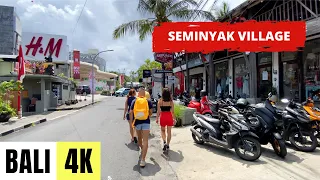 BALI, INDONESIA 🇮🇩 [4K] Seminyak Village — Walking Tour