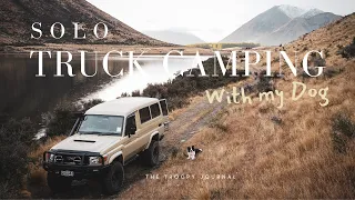 Solo Truck Camping with My Dog | Troopy | New Zealand