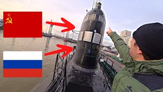 Entro dentro de un SUBMARINO ruso soviético 🇷🇺