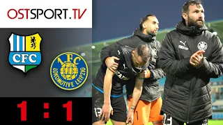 Elfer verschossen! Top-Torjäger untröstlich: Chemnitzer FC - Lok Leipzig 1:1 | Regionalliga Nordost